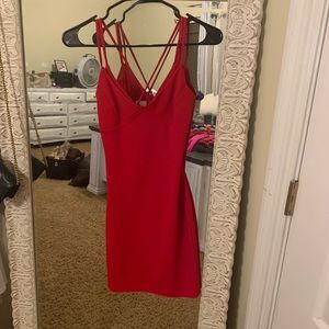 Red dress